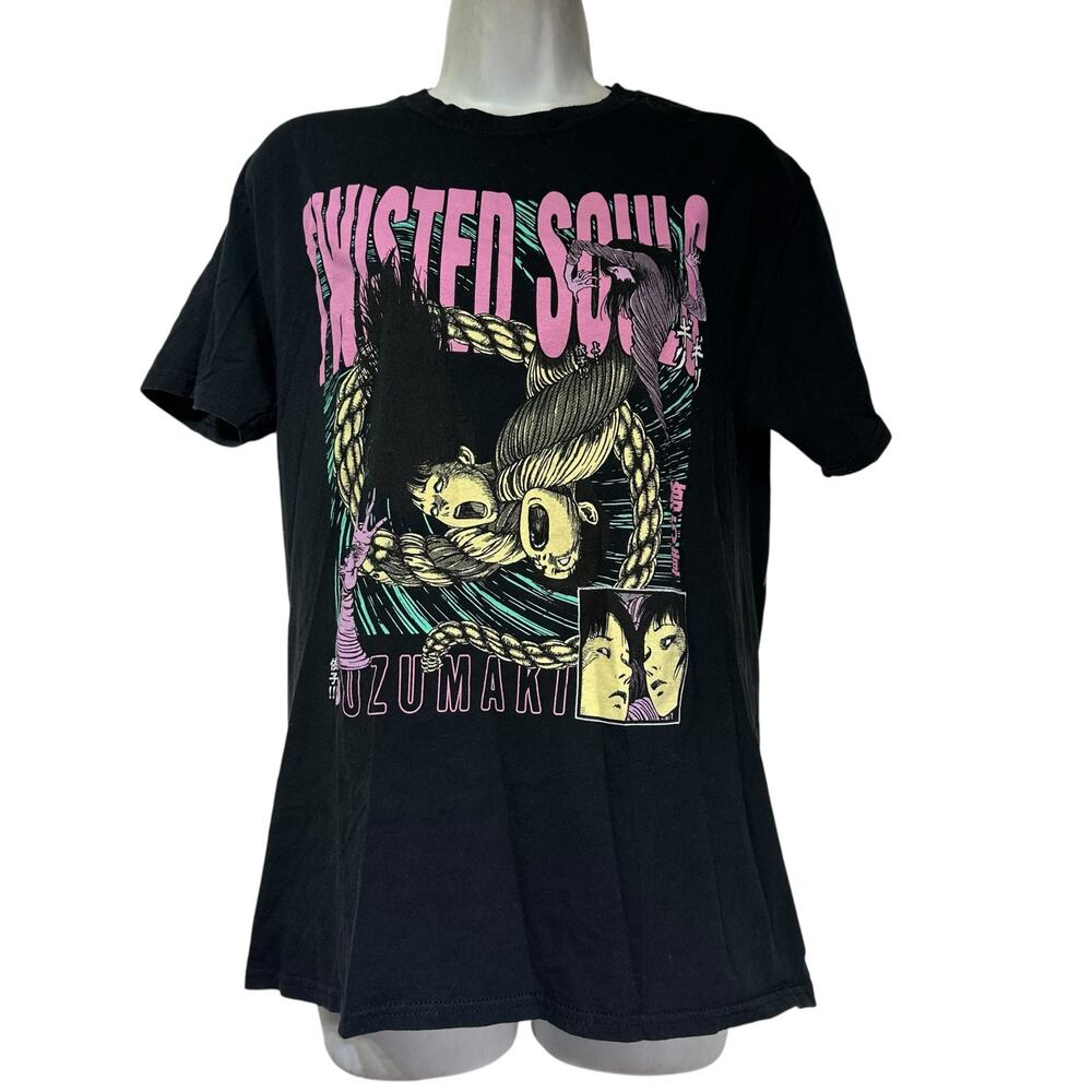 Uzumaki Twisted Souls Anime Horror Shirt Size M